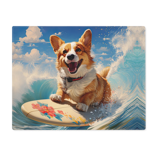 Cowabunga Corgi - Placemat