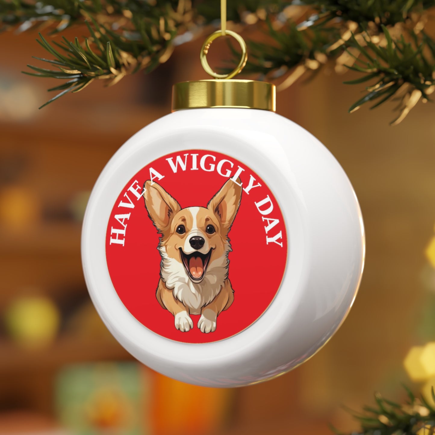 Have a Wiggly Day - Christmas Tree Ball