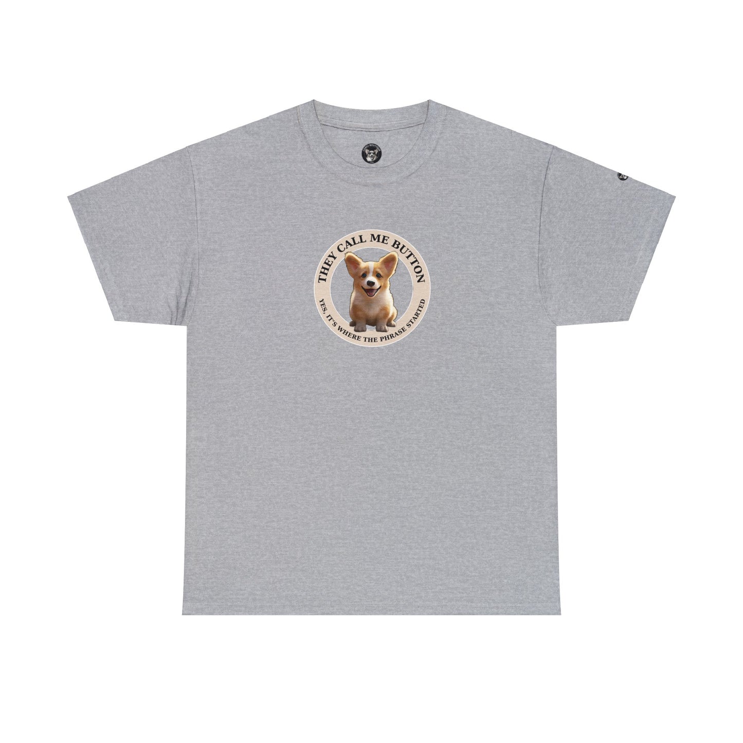 Cute as a Button - Unisex Heavy Cotton Tee