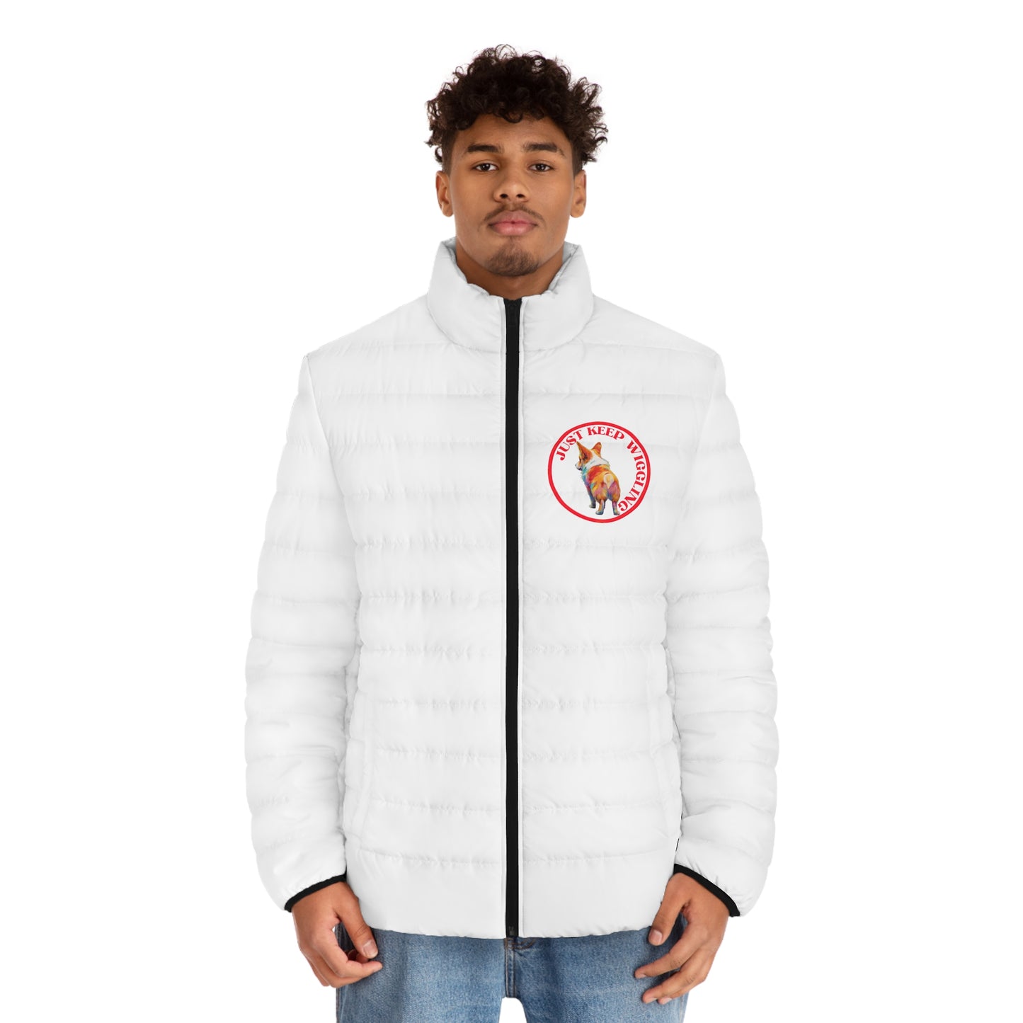 Just Keep Wiggling - Puffer Jacket