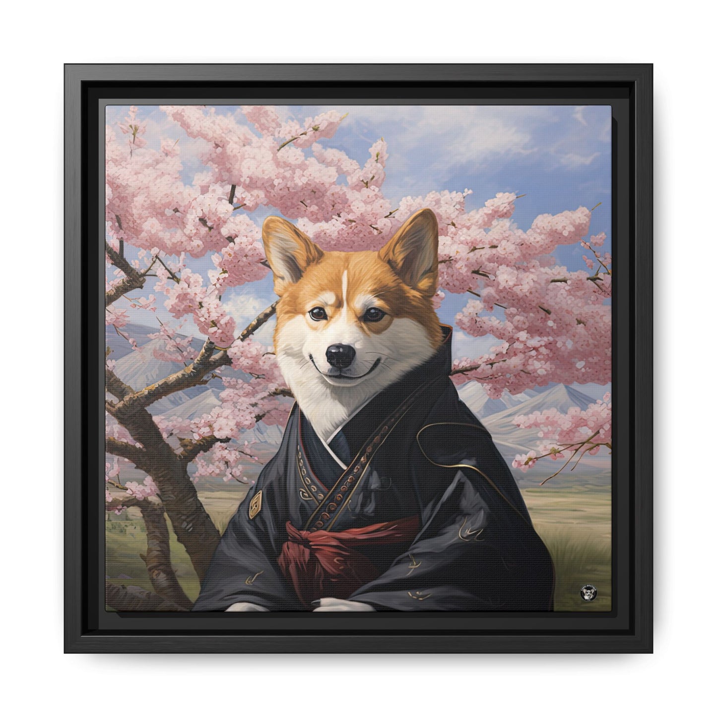 Zendog on Canvas