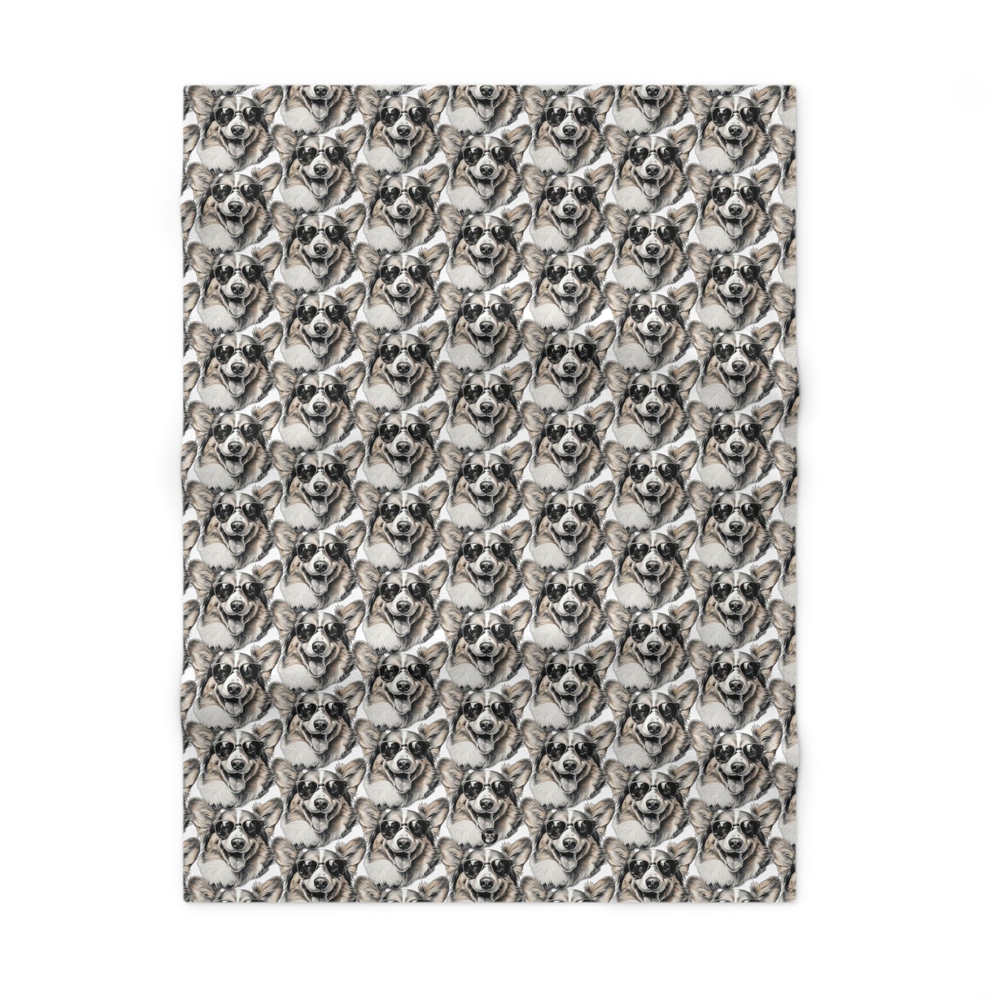 Corgi Cool Mosaic - Baby Blanket