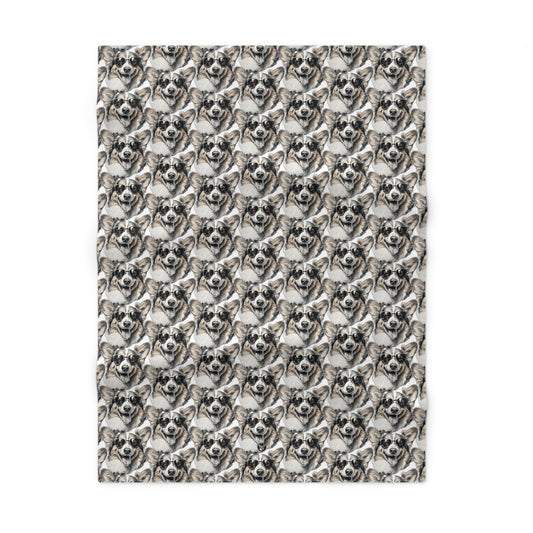 Corgi Cool Mosaic - Baby Blanket