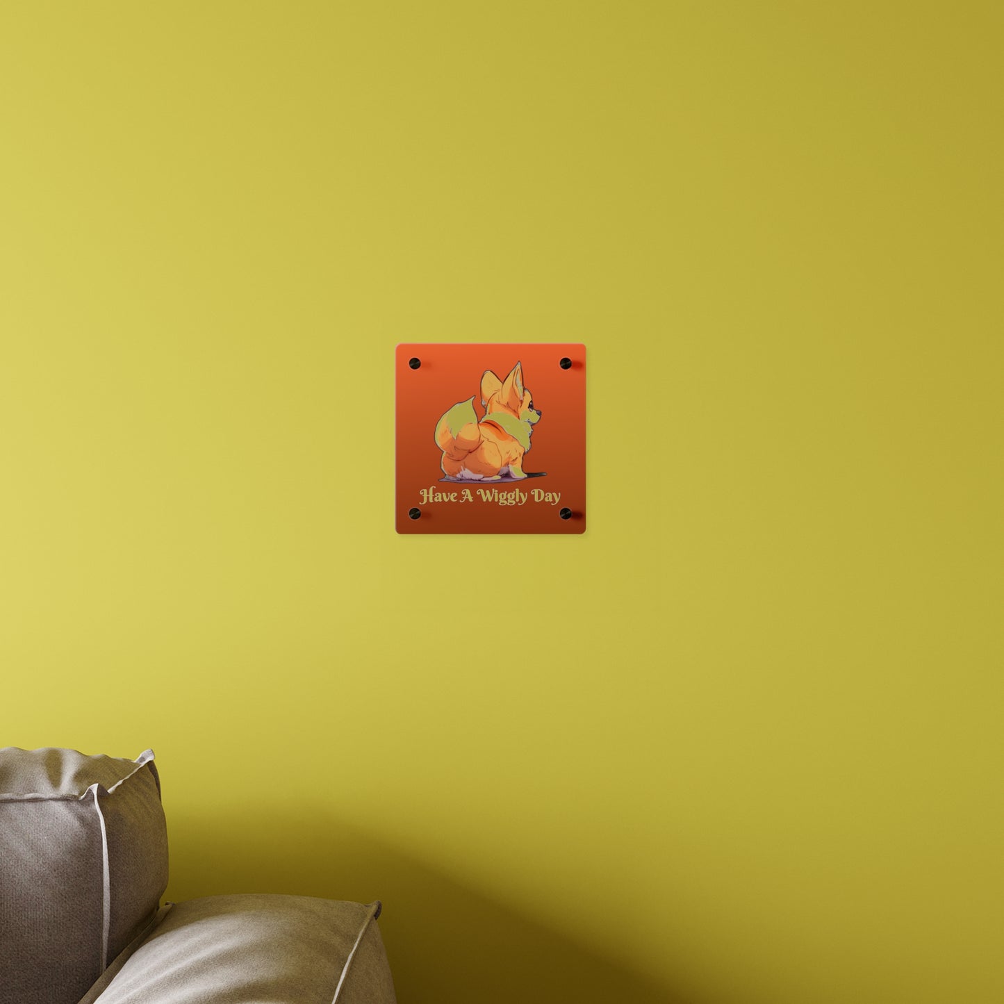 Passez une journée "Wiggly" sur Acrylique