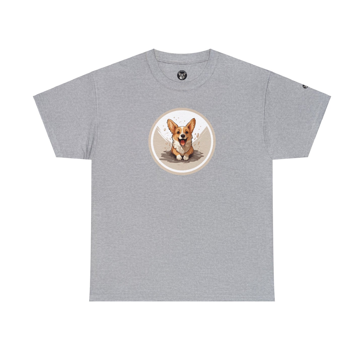 Corgi Cuteness - Unisex Heavy Cotton Tee