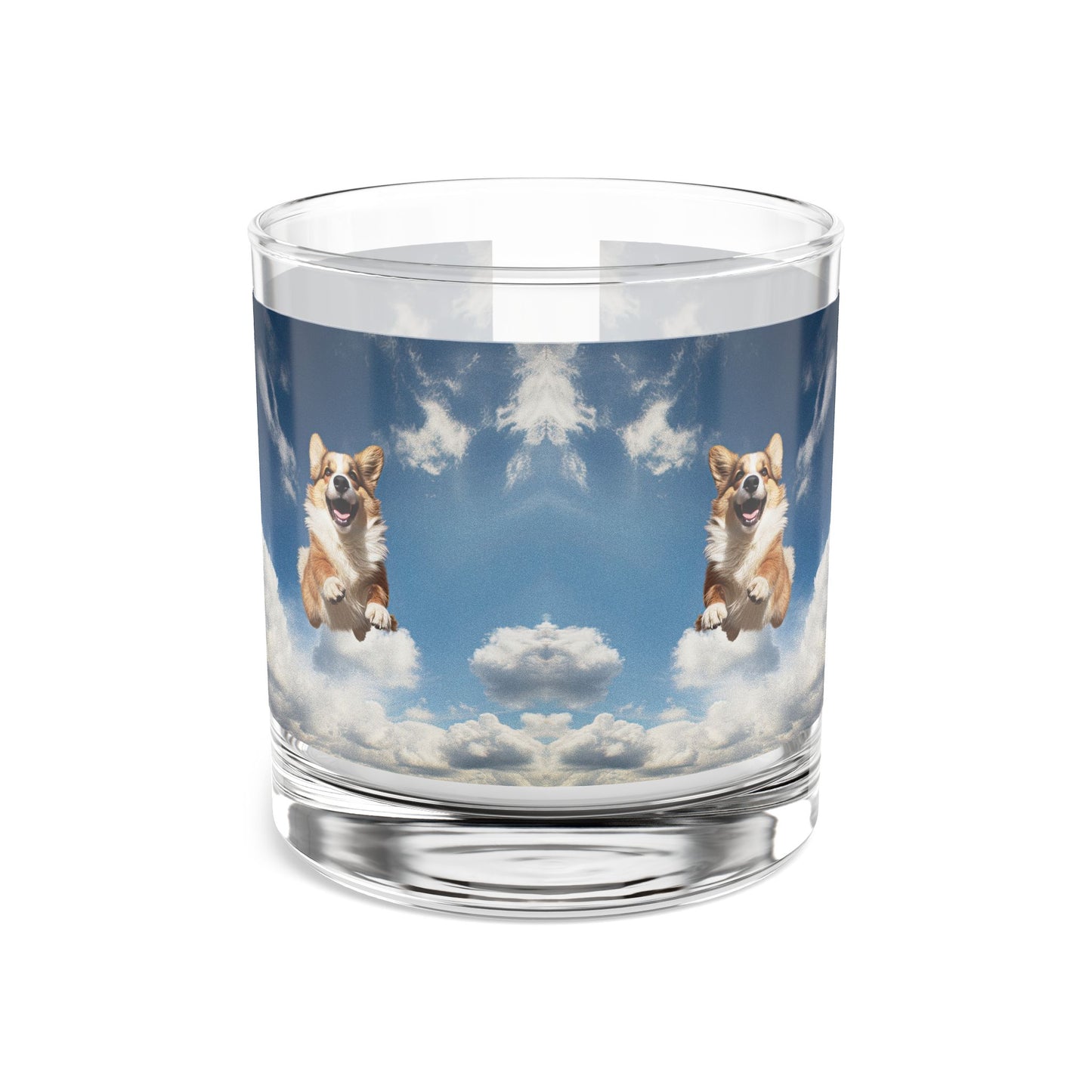 Flying Corgi - Highball Glass