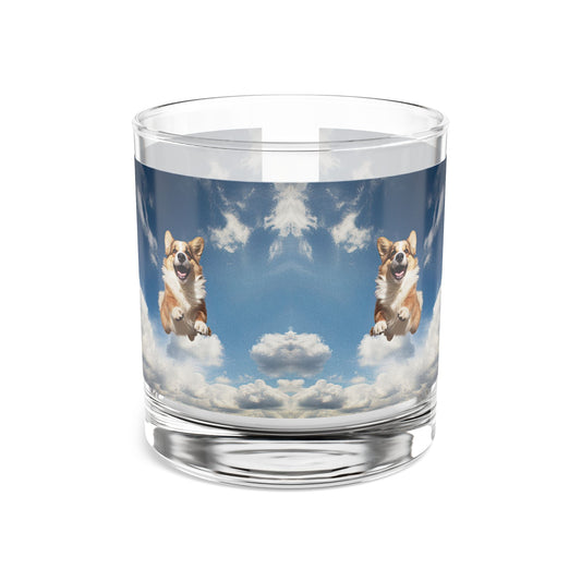 Flying Corgi - Highball Glass