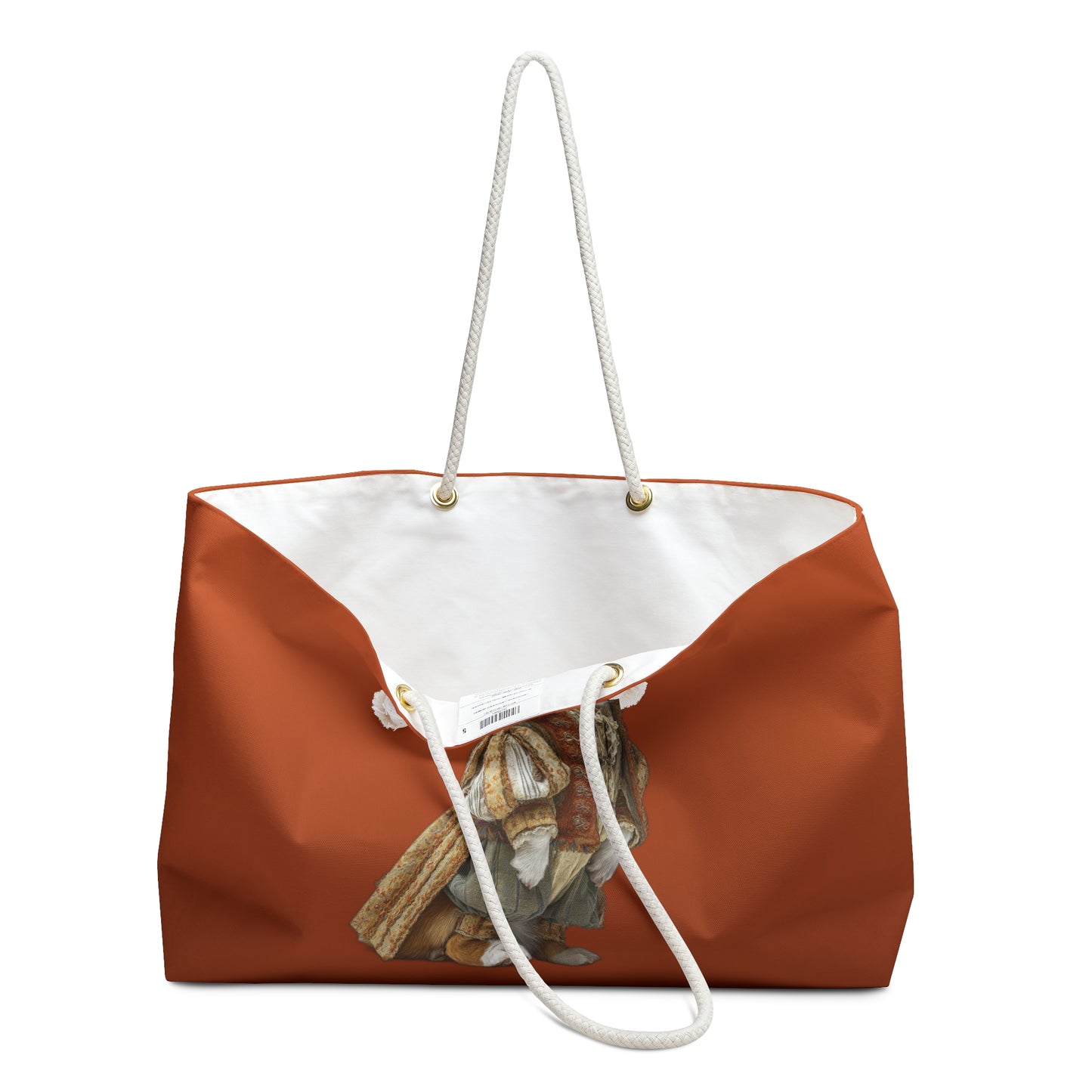 Prince Corgi Royal Weekender Beach Bag – Monarch Themed Travel Tote