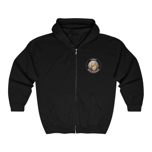 Corgi Aficionado - Zip Hoodie