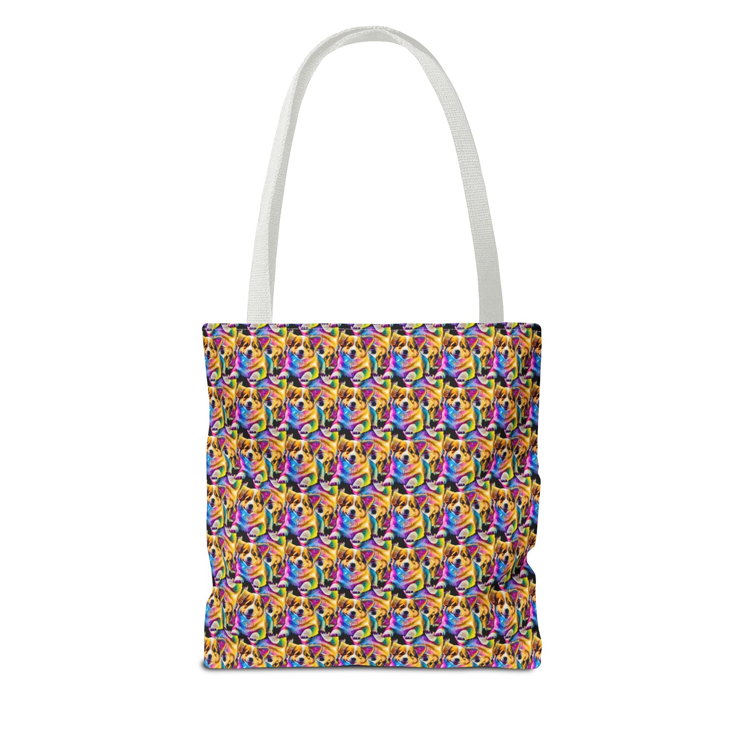Colorful Corgi Mosaic - Tote Bag