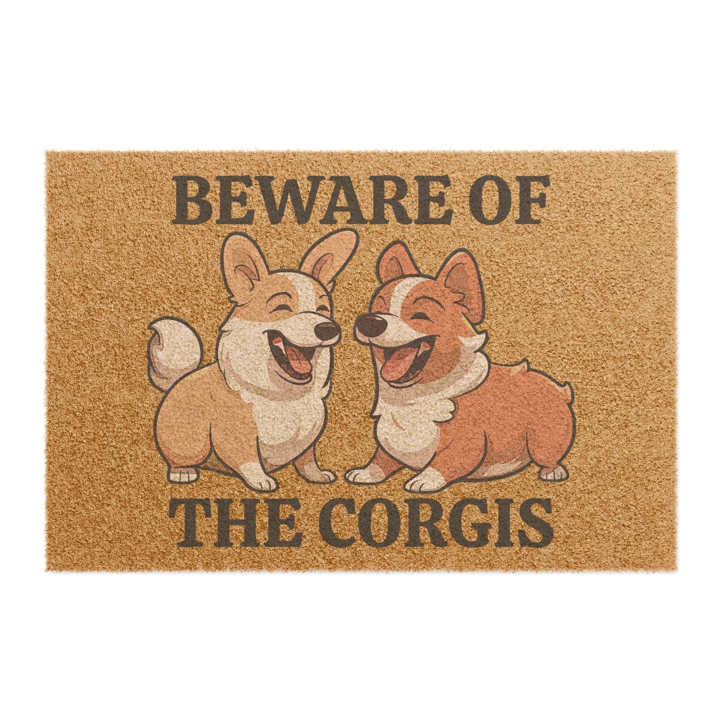 Beware of the Corgis - Doormat