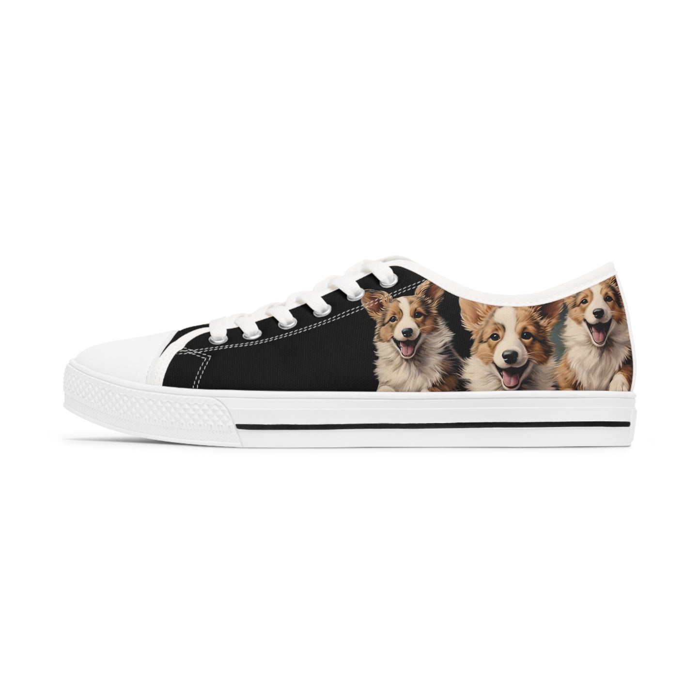 Corgi Crew - Women's Low Top Sneakers