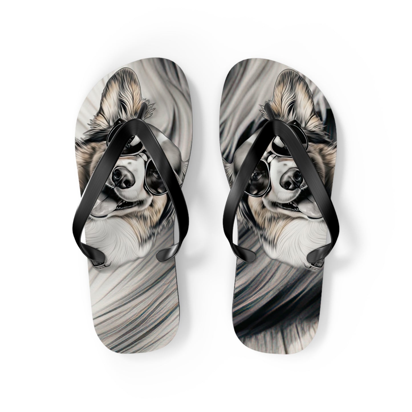 Corgi Cool Flip-Flops