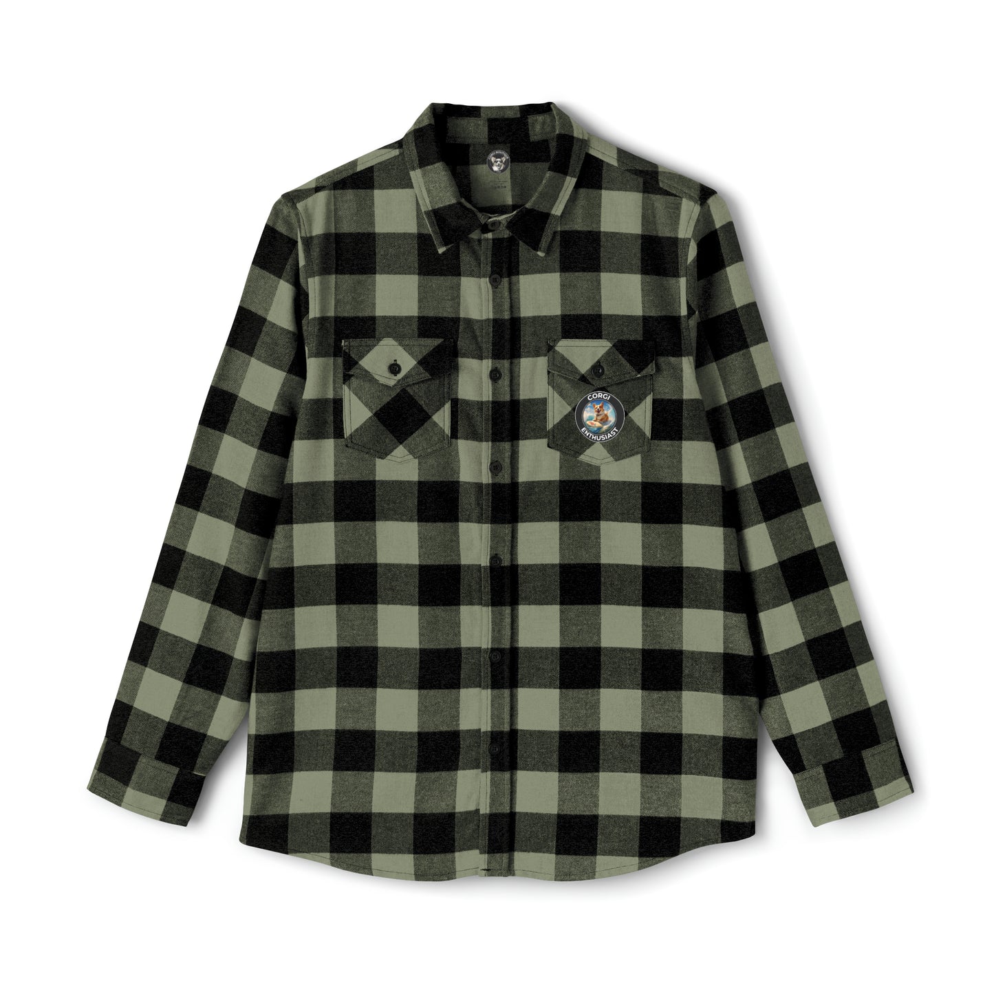 Corgi Enthusiast - Flannel Shirt