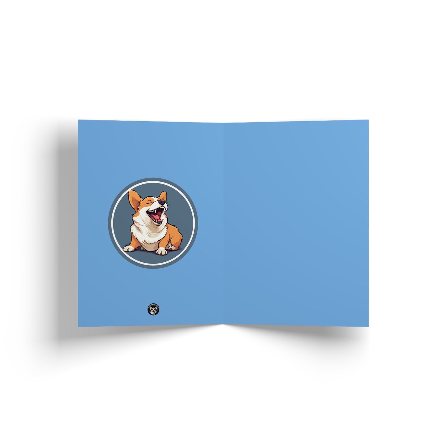 Comical Corgi - Greeting Card