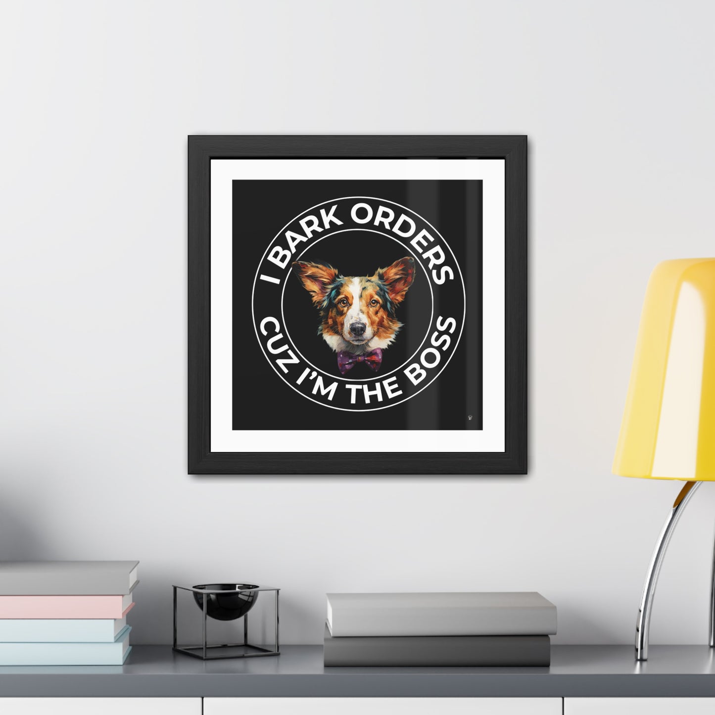 The Boss - Framed Print