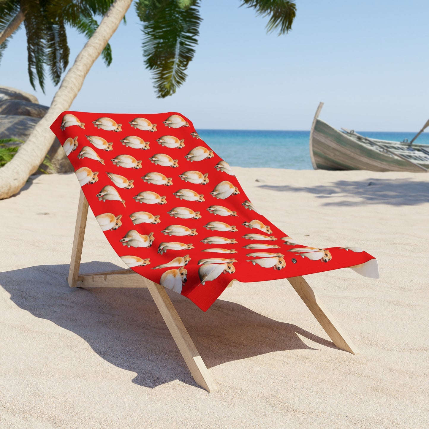 Baby Got Back Beach Towel