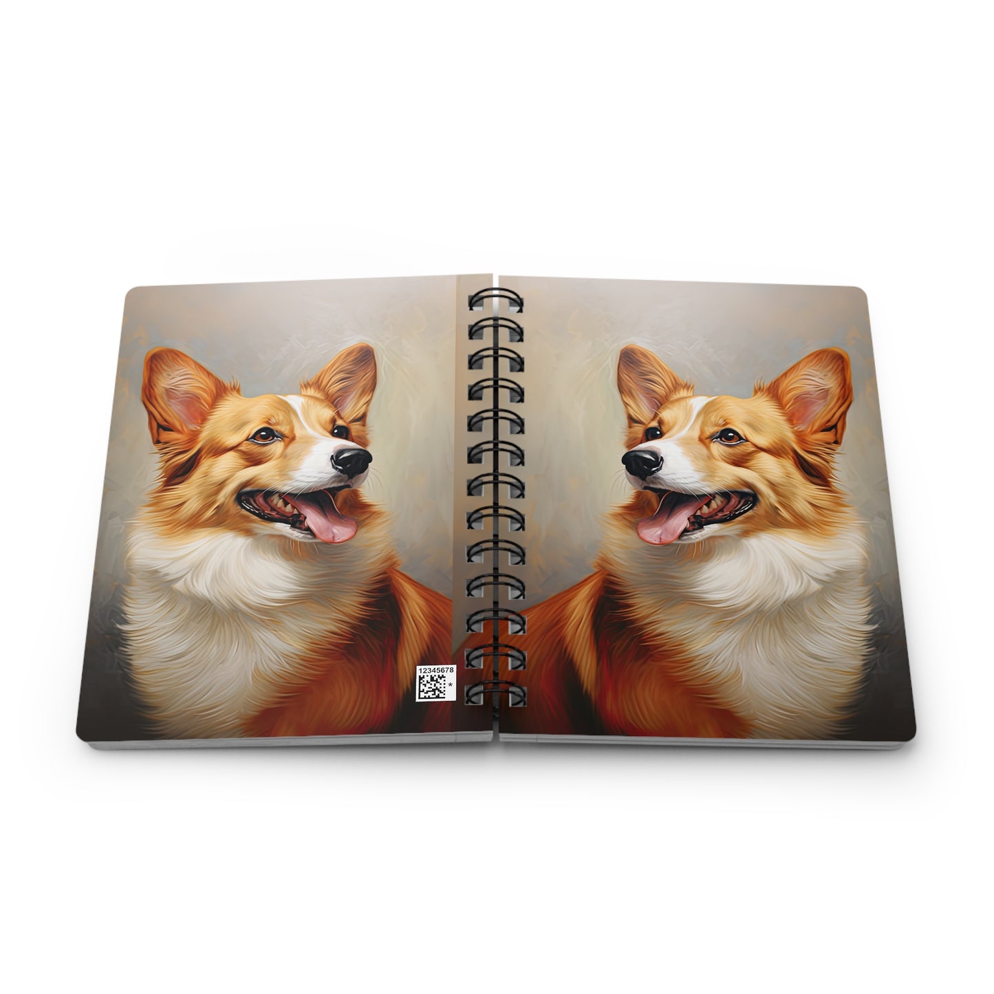 Pembroke Portrait - Spiral Bound Notebook