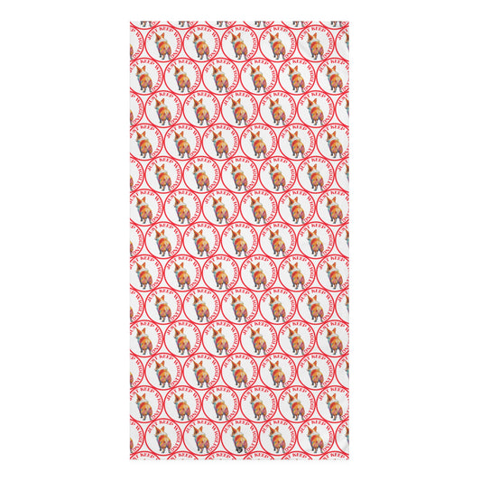 Just Keep Wiggling Mosaic - Bath Towel