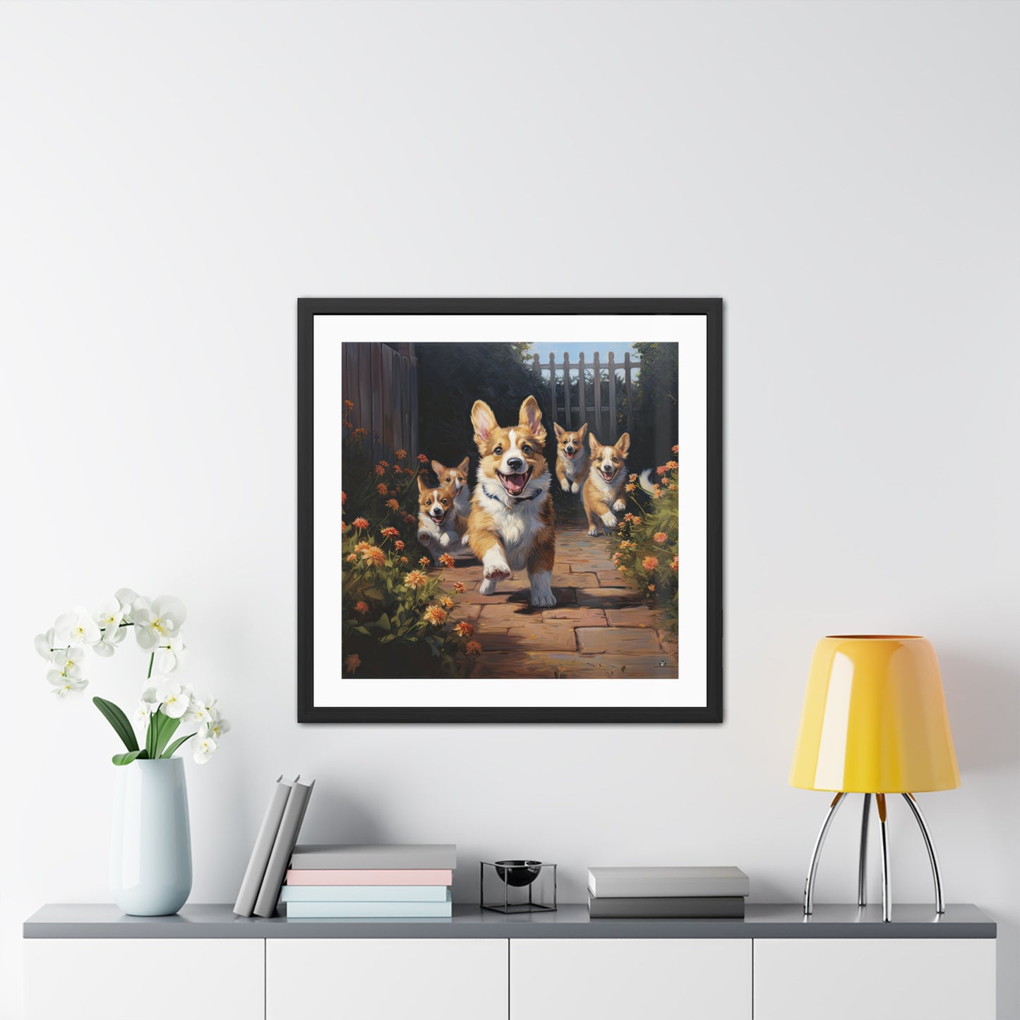 Welcome Home - Framed Print
