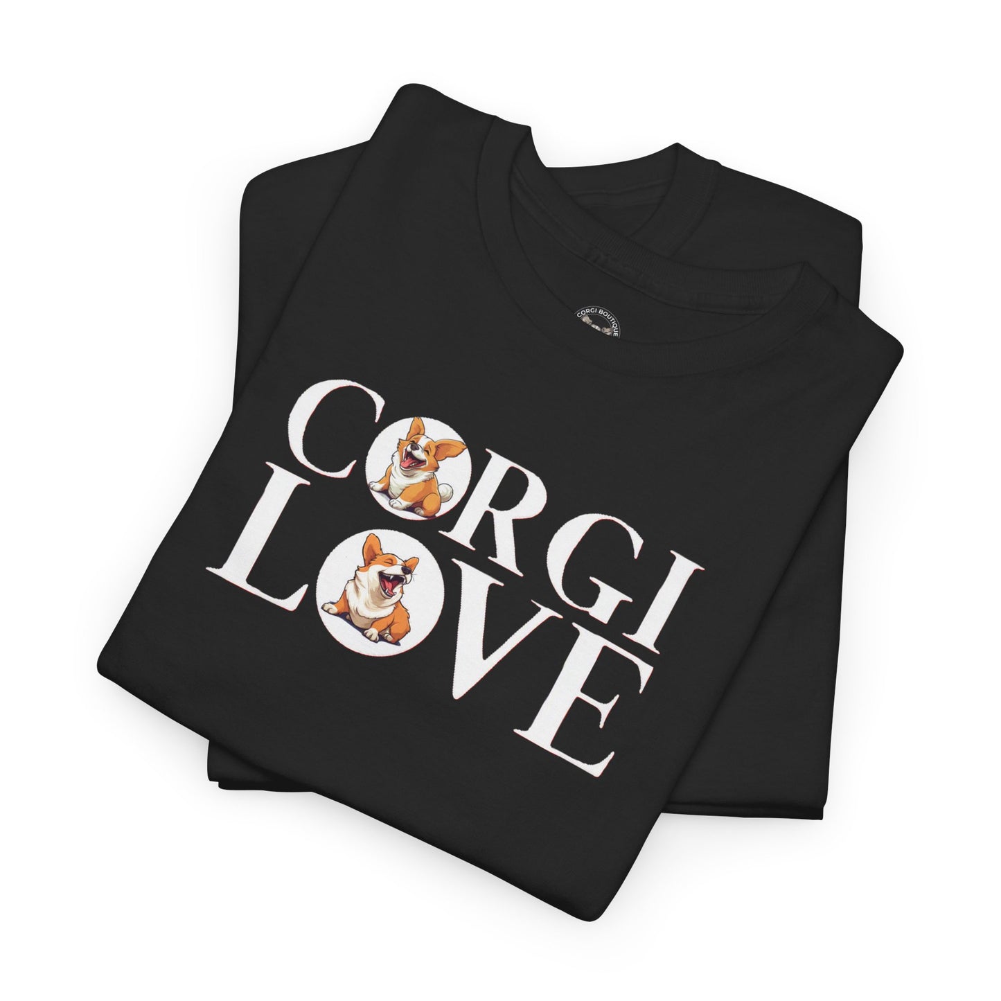 Corgi Love Statement T-Shirt - For the Love of Corgis!