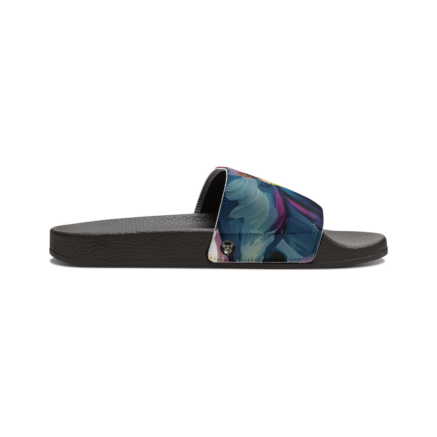 Scouter Corgi Artistic Abstract Men's Slide Sandals - Casual Pool & Beach Slides