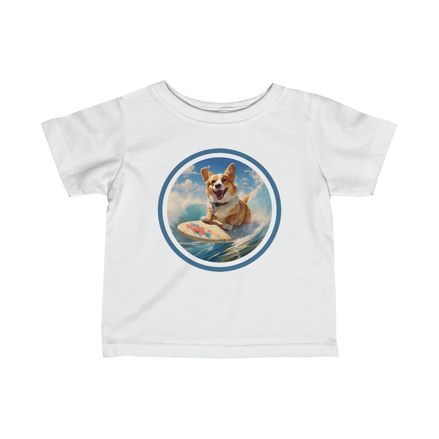 Cowabunga Corgi - Infant Tee
