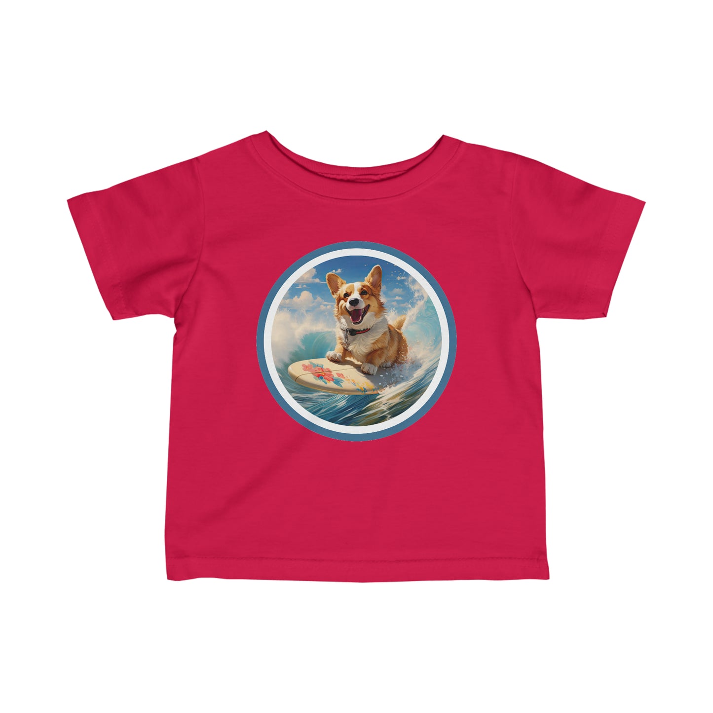 Cowabunga Corgi - Infant Tee