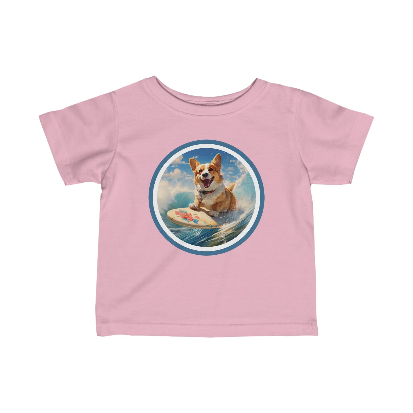 Cowabunga Corgi - Infant Tee