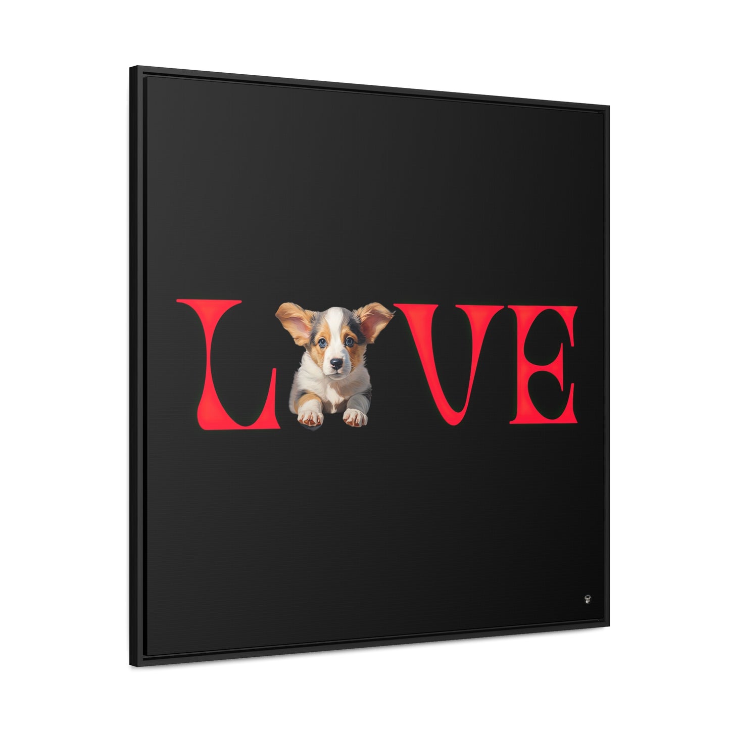 LOVE - Framed on Canvas