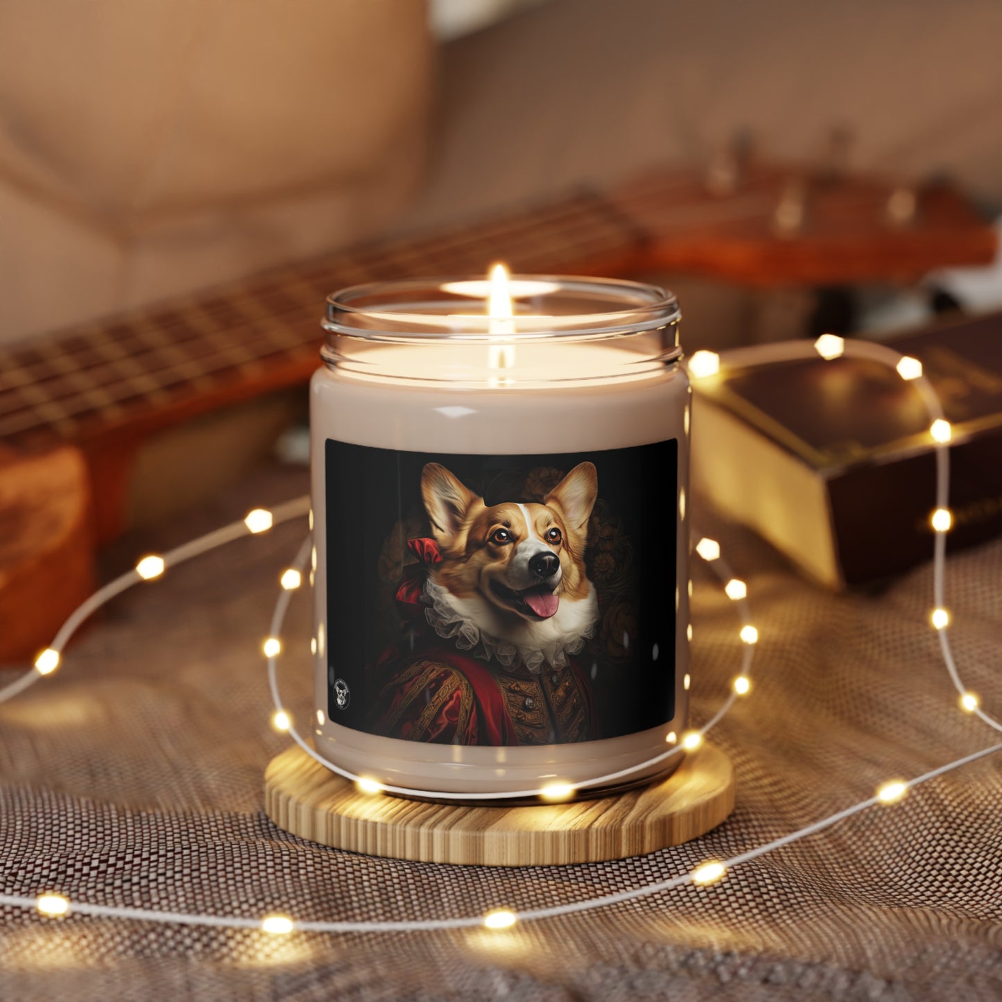 Renaissance Corgi - Scented Soy Candle