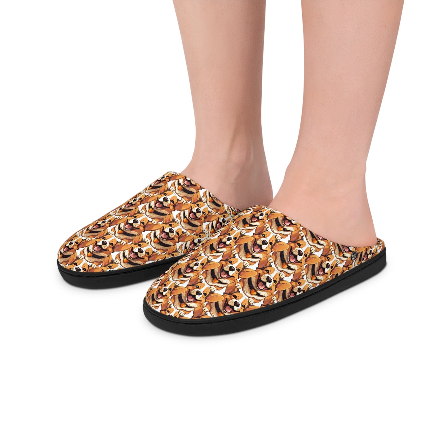 Puppy Love Mosaic - Women's Slippers