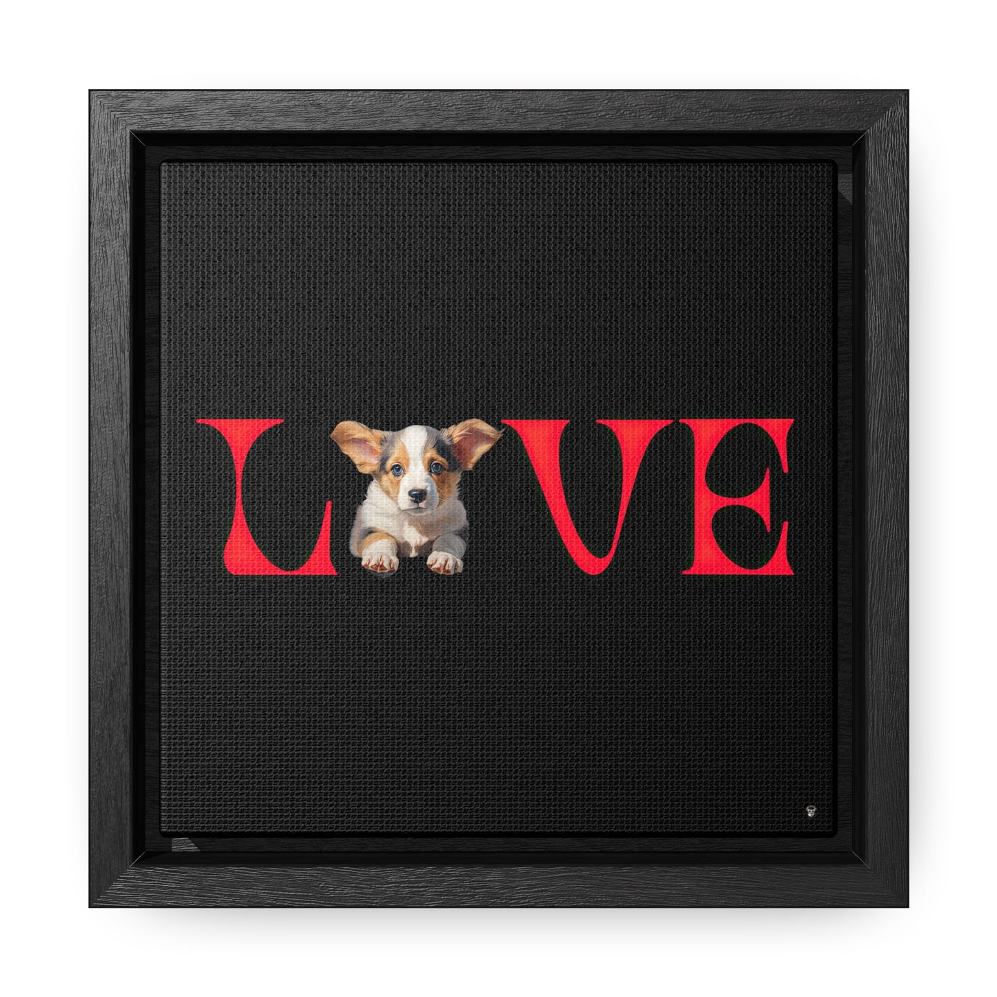 LOVE - Framed on Canvas