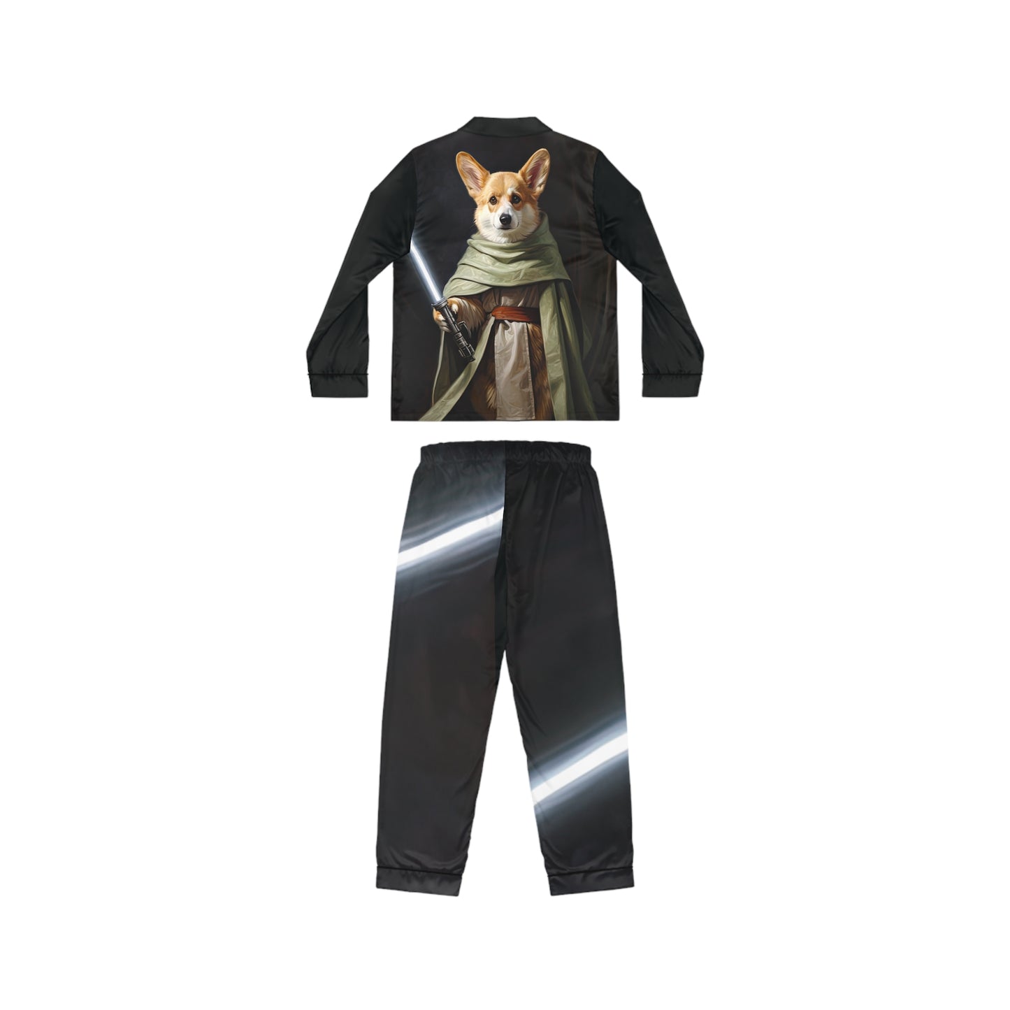 Jedi Corgi Silky Pajamas