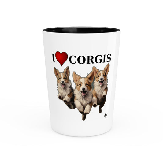 I Heart Corgis - Espresso/Shot Glass