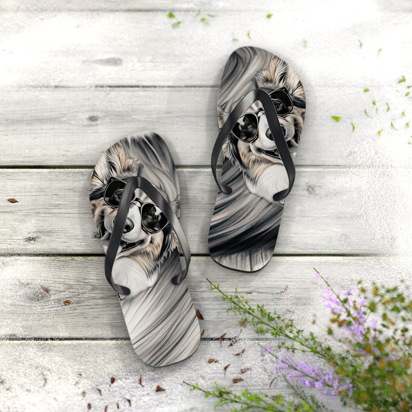 Corgi Cool Flip-Flops