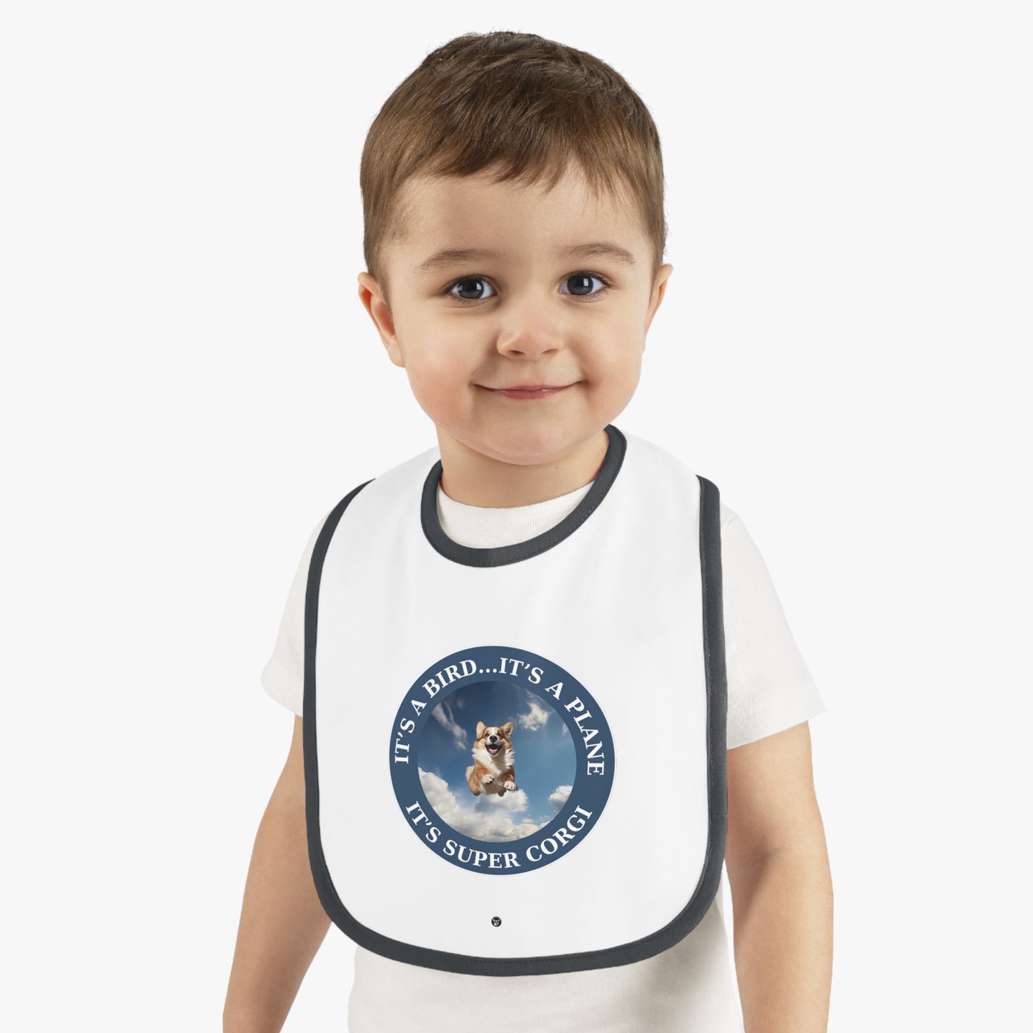 Super Corgi - Baby Bib