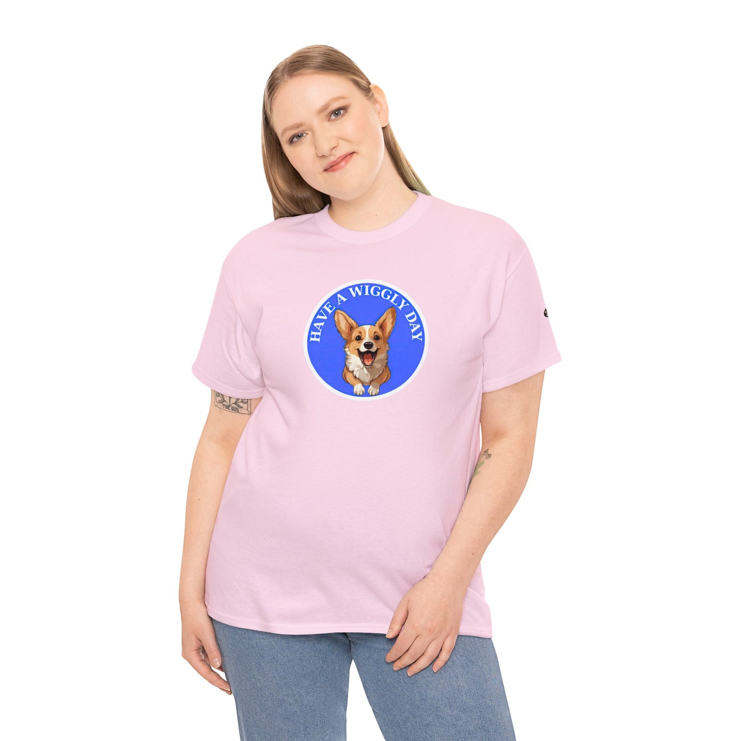 Have a Wiggly Day - Unisex Heavy Cotton Tee