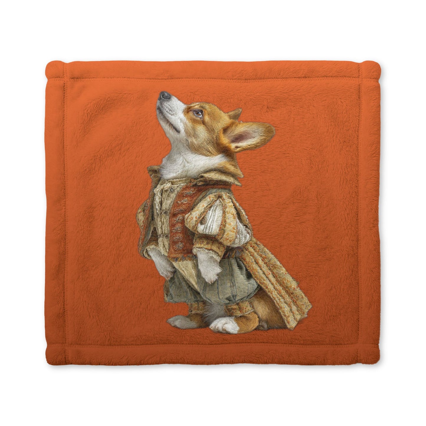 Corgi Prince Cuddle Blanket