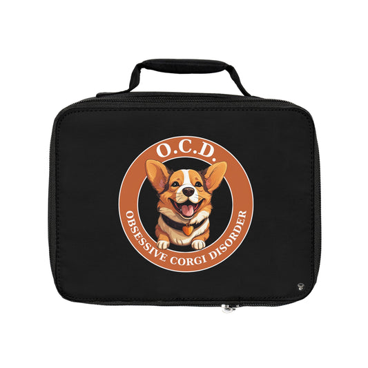 O.C.D. Obsessive Corgi Disorder - Lunch Bag