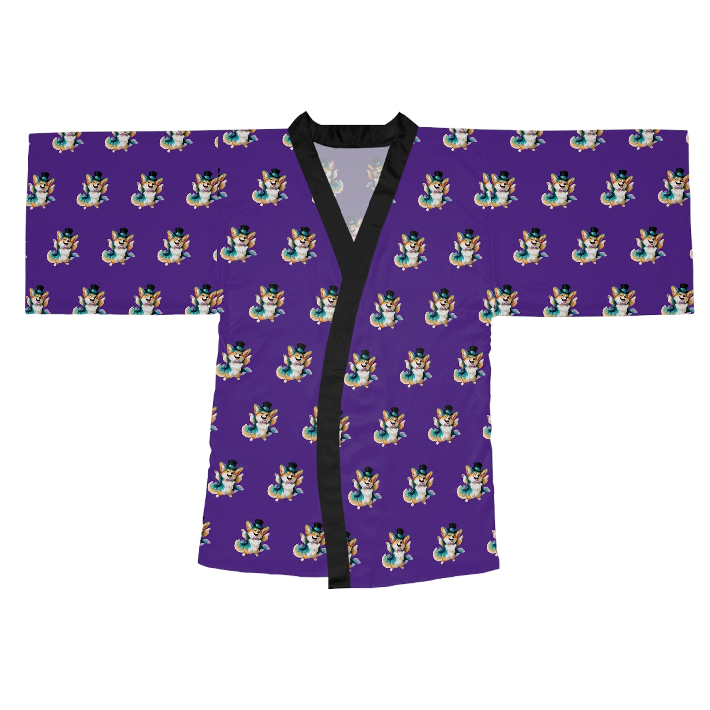 Boogaloo Corgi Kimono Robe