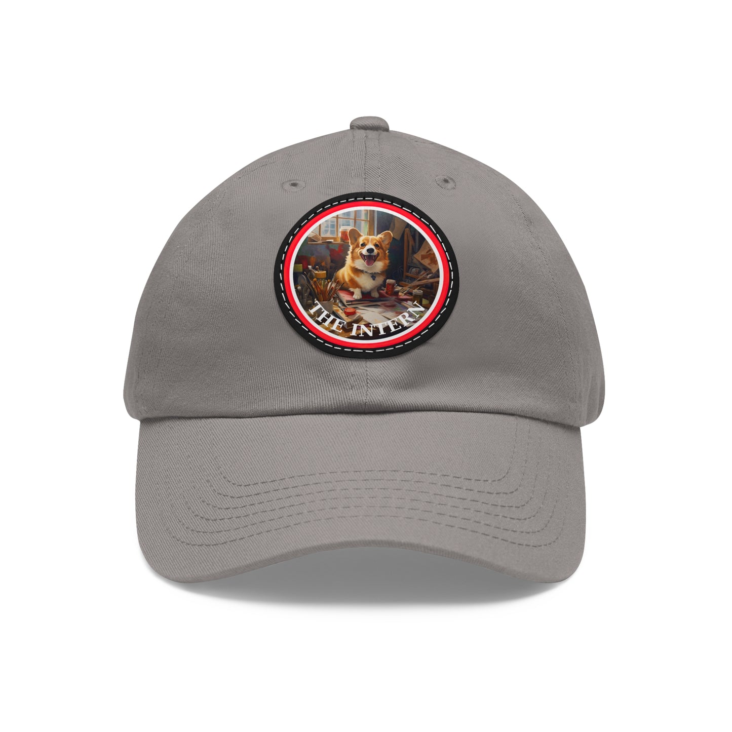 The Intern - Cap with Leather Patch