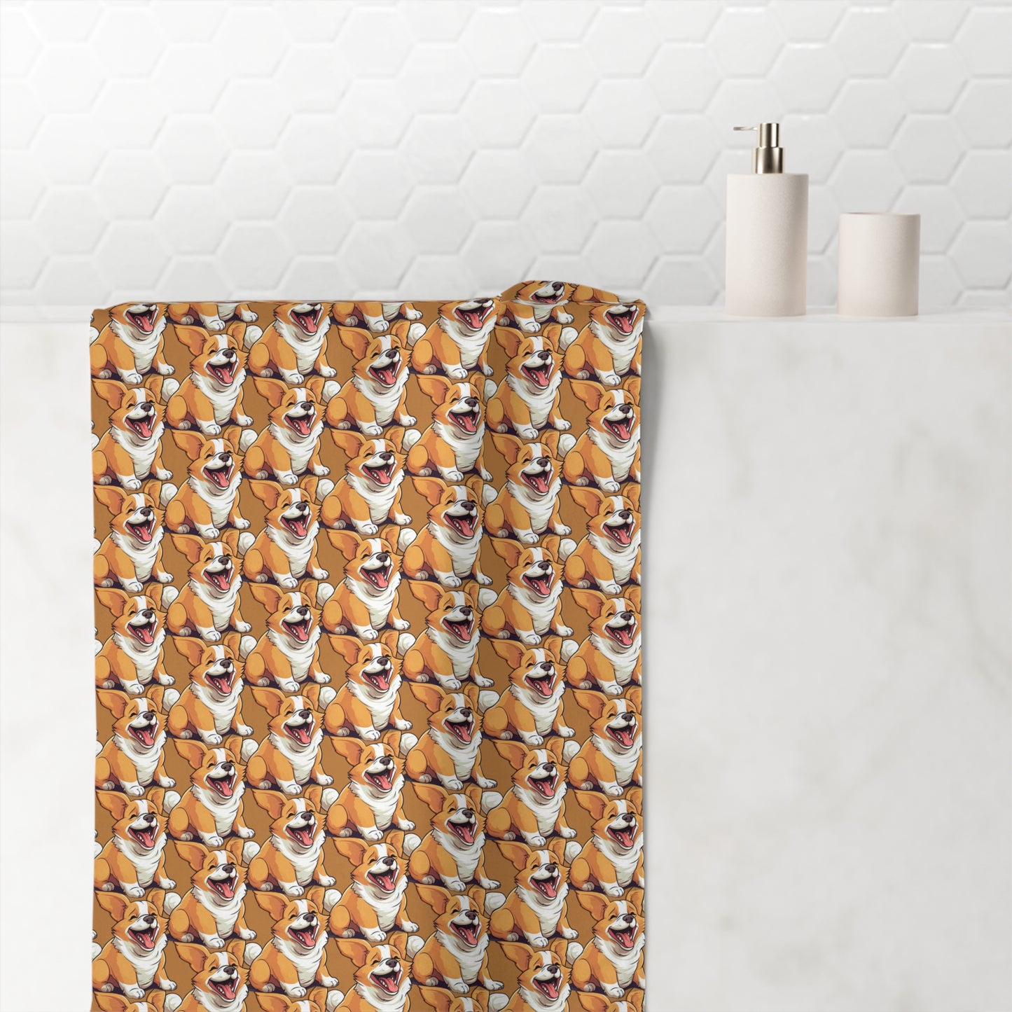 Jolly Jiggler Mosaic - Bath Towel