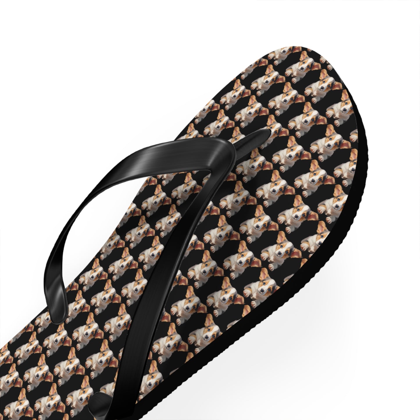 Puppy Love Mosaic Flip-Flops