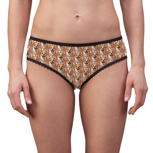 Corgi Cuteness Mosaic Panties