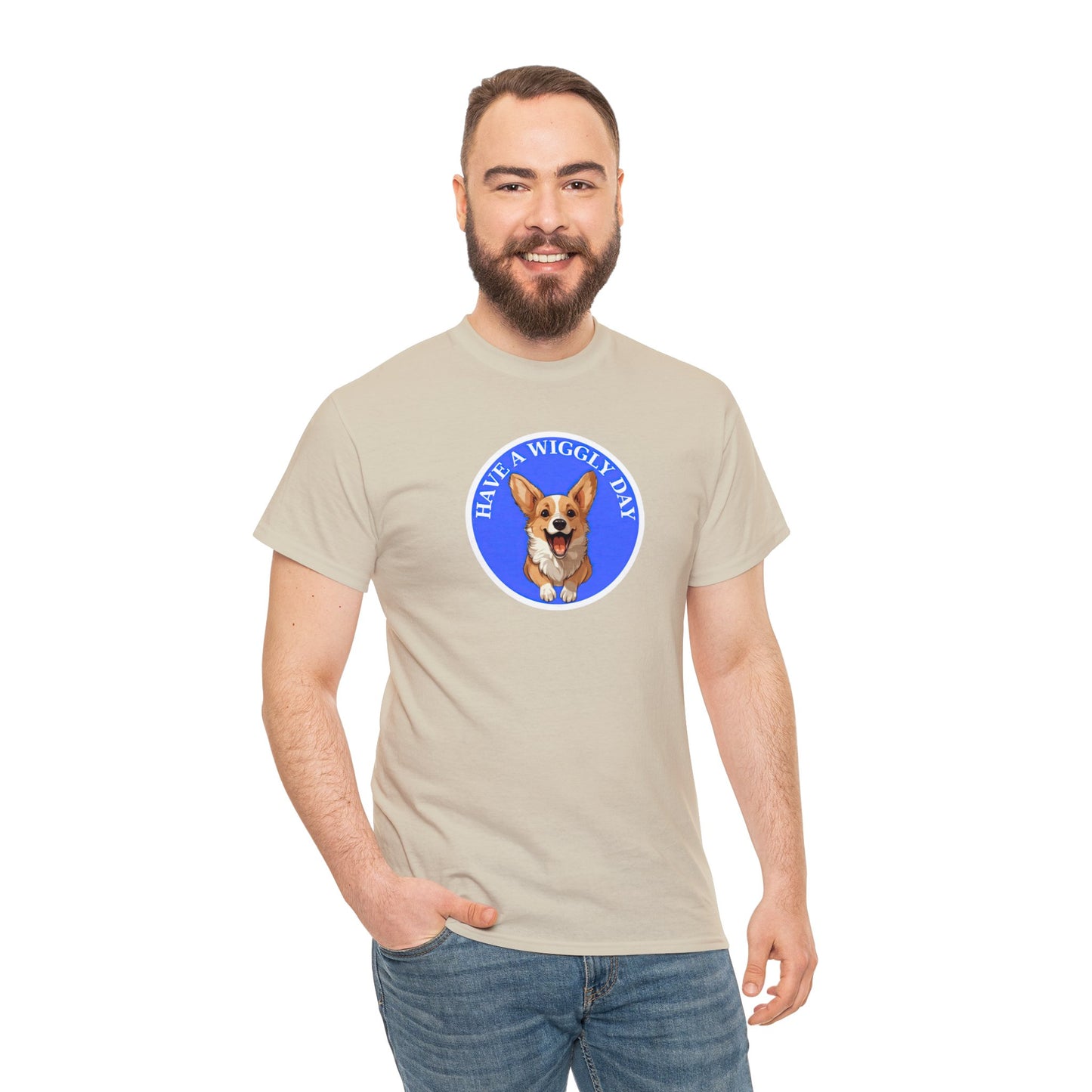 Have a Wiggly Day - Unisex Heavy Cotton Tee