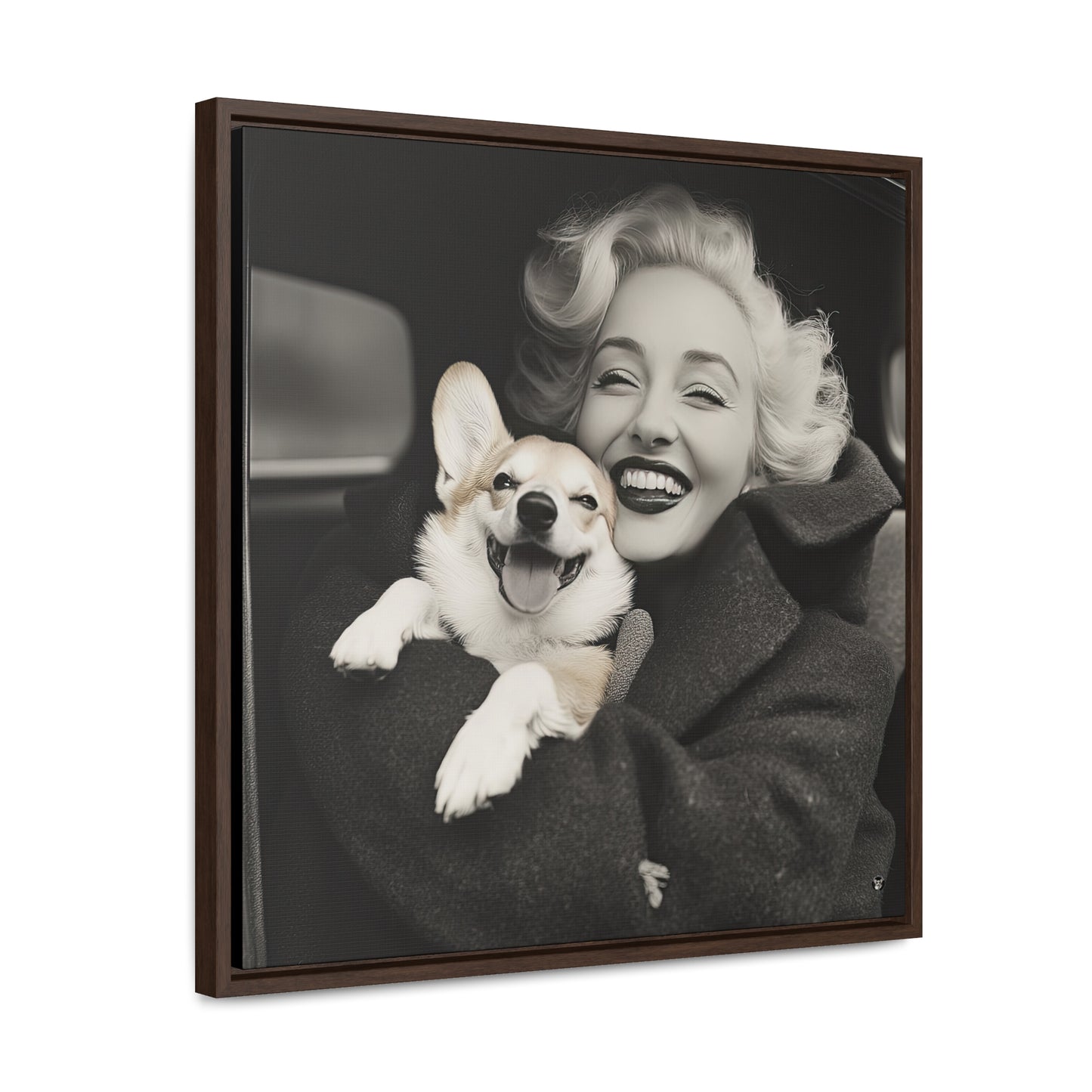 Marilyn's Bestie - Framed on Canvas