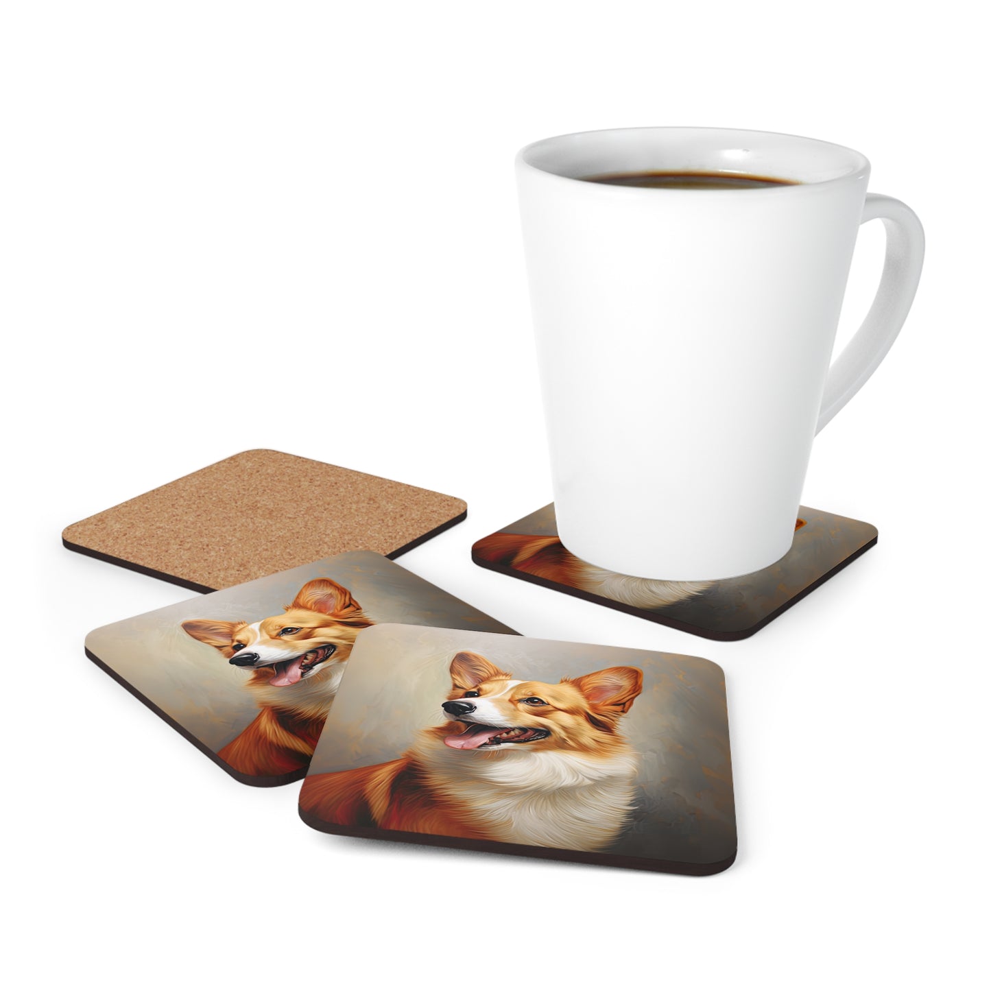 Pembroke Portrait - Coasters