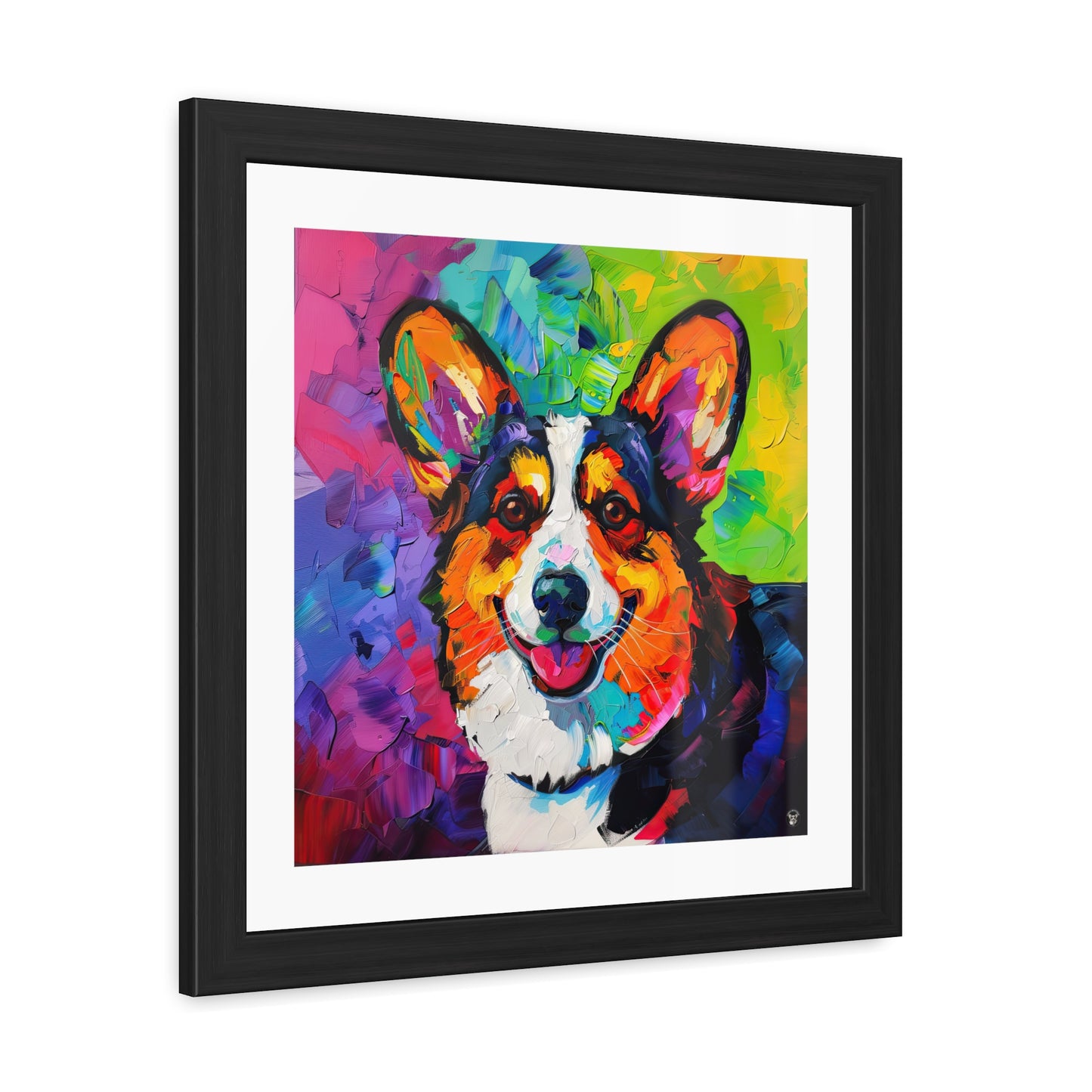 Colorful Cardigan - Framed Print