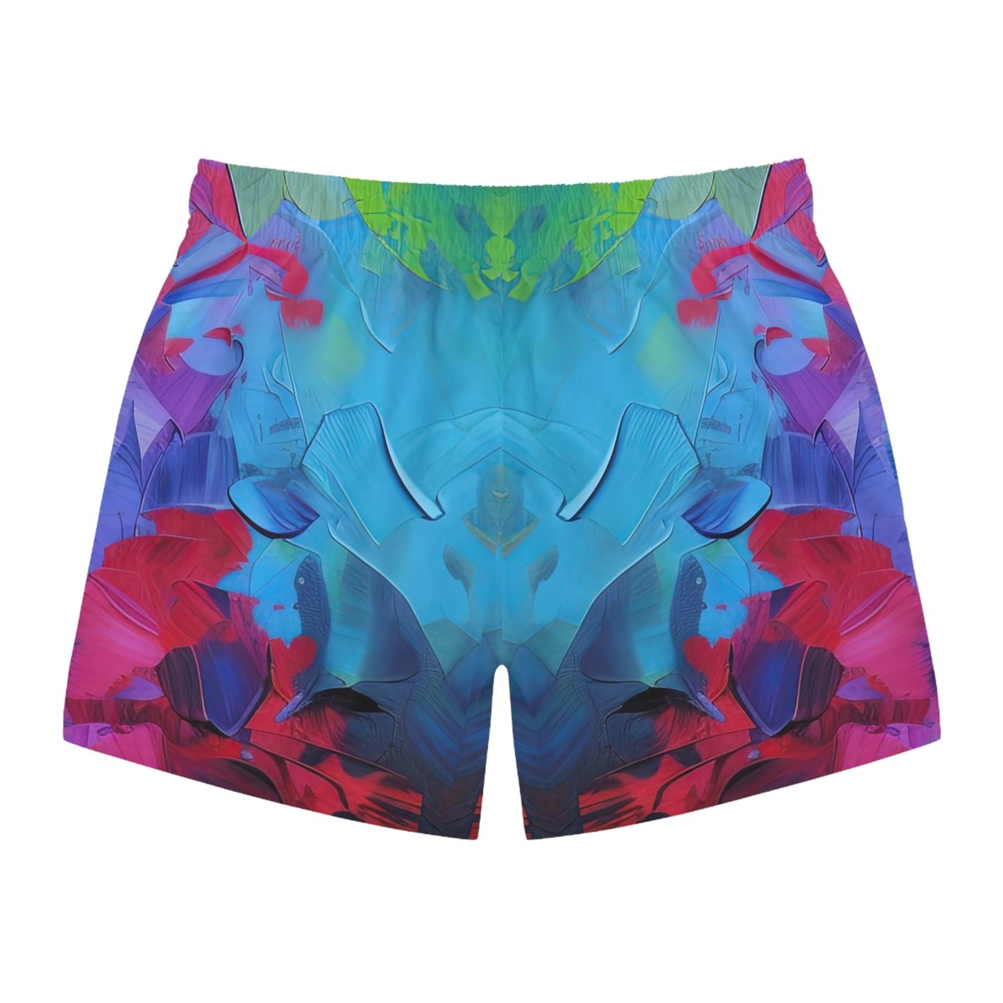Colorful Corgi Swim Trunks